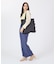 RF LARGE EMERALD TOTE プティドットノワール