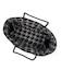 LARGE 2 WAY TOTE 2ウェイブラック/ベージュハウンズトゥース