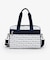 EVERYDAY SM SATCHEL マリンロゴボーダー