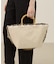 MED BAMBOO TOTE W/ST エクリュムーンラフィア