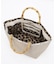 MED BAMBOO TOTE W/ST エクリュムーンラフィア