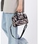 SQUARE TH CROSSBODY アップタウンラフィアゼブラ/ブラック