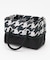 MEDIUM 2 WAY TOTE 2ウェイブラック/ベージュハウンズトゥース