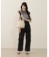 MED DRAWSTRING BAG エクリュムーンラフィア