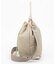 MED DRAWSTRING BAG エクリュムーンラフィア