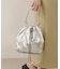 MED DRAWSTRING BAG アストロシルバー