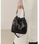 MED DRAWSTRING BAG アストロブラック