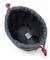 SM DRAWSTRING BUCKET メレンゲグレー/ベリーコード