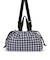 E/W CITY DRAWSTRING BAG  アップタウンギンガム/ブラック