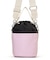 SM DRAWSTRING BUCKET ライラックグレー/サンドバーコード