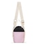 SM DRAWSTRING BUCKET ライラックグレー/サンドバーコード