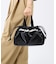 E/W CITY DRAWSTRING BAG  アップタウンブラックシャイン/ブラック2