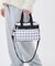 EVERYDAY SM SATCHEL モノクラスチェック