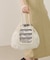 MED NET TOTE BAG フィッシュネットシルバーホイル