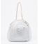 MED NET TOTE BAG フィッシュネットシルバーホイル