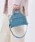 ROUND SM SATCHEL ブルーインディゴ