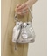 SM DRAWSTRING BAG アストロシルバー