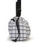 E/W CITY DRAWSTRING BAG  アップタウンモノチェック/ブラック