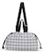 E/W CITY DRAWSTRING BAG  アップタウンモノチェック/ブラック