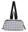 E/W CITY DRAWSTRING BAG  アップタウンモノチェック/ブラック