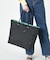 LARGE 2 WAY TOTE プティドット/セージグリーン