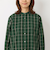 チェックロングシャツ