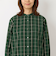 チェックロングシャツ