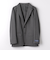 New Zealand Wool ストライプ 2B RG  スーツジャケット -ストレッチ-