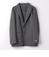 New Zealand Wool ストライプ 2B RG  スーツジャケット -ストレッチ-