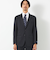 New Zealand Wool ストライプ 2B RG  スーツジャケット -ストレッチ-