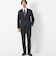 New Zealand Wool ストライプ 2B RG  スーツジャケット -ストレッチ-