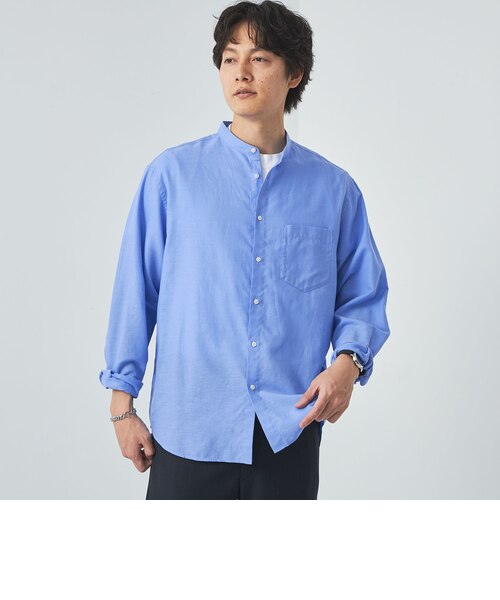 イージーリネン ジャストルーズ バンドカラー シャツ｜ユナイテッド