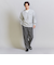 ライトリー ツイード 2プリーツ パンツ