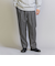 ライトリー ツイード 2プリーツ パンツ