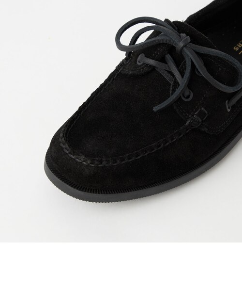 別注】＜G.H.BASS×green label relaxing＞スエード デッキシューズ