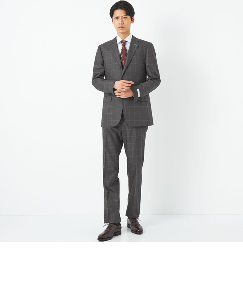 ＜ UNITED ARROWS ＞ ウィンドウペイン ２B ジャケットとパンツ NIKKE ウィンドウペイン 2B HC/RV- スーツジャケット