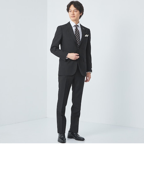 【NAVY】NIKKE シャドウストライプ 2B HC/RV スーツジャケット NIKKE シャドウストライプ 2B HC/RV スーツジャケット