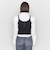 ＜ASTRAET＞リブ アイレット ニットキャミソール