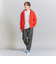 シャドウ TR 1プリーツ ジャストレングス パンツ