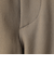 シャドウ TR 1プリーツ ジャストレングス パンツ