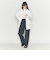 ＜ASTRAET＞ケープスリーブ レギュラーカラーシャツ