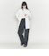 ＜ASTRAET＞ケープスリーブ レギュラーカラーシャツ