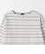 クリア バスクボーダー Tシャツ