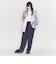 ＜ASTRAET＞サテン パジャマ シャツ