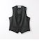 GLR CLOTH チョークストライプ 5B ベスト