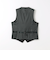 GLR CLOTH チョークストライプ 5B ベスト