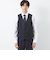 GLR CLOTH チョークストライプ 5B ベスト