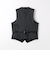 GLR CLOTH チョークストライプ 5B ベスト