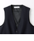 GLR CLOTH チョークストライプ 5B ベスト