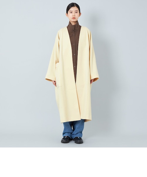 CITEN＞ノーカラー ガウンコート｜ユナイテッドアローズ アウトレット